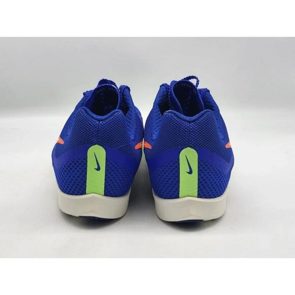 Nike Zoom Rival‎ Distance Mens 11 Blue Track Field Shoes Spikes DC8725-401 NWOB